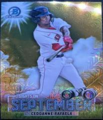 Ceddanne Rafaela [Mega Box Mojo Gold] #SOS-4 Baseball Cards 2023 Bowman Sights on September Prices