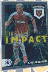 Said Benrahma Soccer Cards 2021 Panini Prizm Premier League Instant Impact Prices