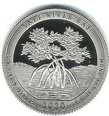 2020 S [SALT BAY NATIONAL PARK PROOF] Coins America the Beautiful Quarter Prices