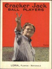 Jeffrey Loria mini blue #227 Baseball Cards 2004 Topps Cracker Jack Prices