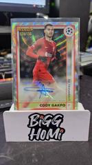 Cody Gakpo [Wave] Soccer Cards 2022 Topps Merlin Chrome UEFA Club Competitions Autographs Prices