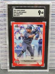 Jose Ramirez [Red] #ASG-22 Baseball Cards 2022 Topps Update All Star Game Prices
