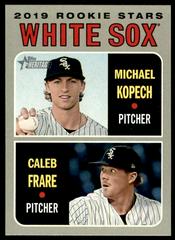 Michael Kopech, Caleb Frare #7 Baseball Cards 2019 Topps Heritage Prices
