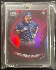 Seiya Suzuki [Magenta] #14 Baseball Cards 2022 Topps Chrome Black Prices