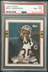 Neal Anderson #64 Football Cards 1989 Topps Prices