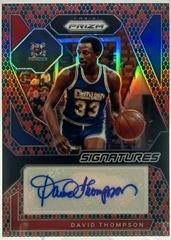 David Thompson [Snakeskin Prizm] #36 Basketball Cards 2023 Panini Prizm Signature Prices