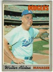 Walter Alston #242 Baseball Cards 1970 O Pee Chee Prices