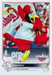 Fredbird Baseball Cards 2022 Topps Opening Day Mascots Prices