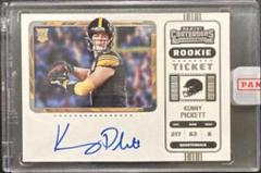 Kenny Pickett [SP Variation Autograph Wild Card Ticket] #127V Football Cards 2022 Panini Contenders Prices