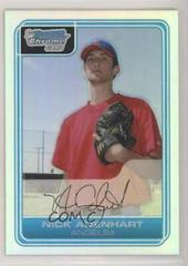 Nick Adenhart [Orange Refractor] Baseball Cards 2006 Bowman Chrome Prospects Prices