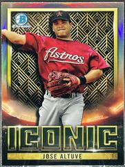 Jose Altuve #BI-15 Baseball Cards 2023 Bowman Chrome Iconic Prices