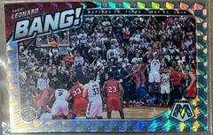 Kawhi Leonard [Mosaic] #14 Basketball Cards 2021 Panini Mosaic Bang Prices