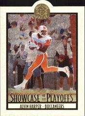 Alvin Harper [Die Cut] #PS7 Football Cards 1995 SP Championship Playoff Showcase Prices