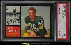 Boyd Dowler #71 Football Cards 1962 Topps Prices