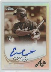 Evan Gattis [Sepia Refractor] Baseball Cards 2013 Topps Chrome Rookie Autograph Prices
