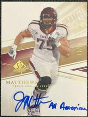 Jake Matthews [Inscribed Autograph] #84 Football Cards 2014 SP Authentic Prices