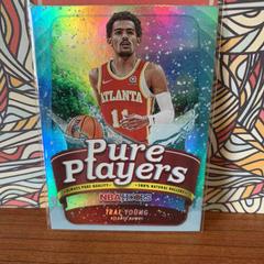Trae Young [Winter Holo] #10 Basketball Cards 2022 Panini Hoops Pure Players Prices