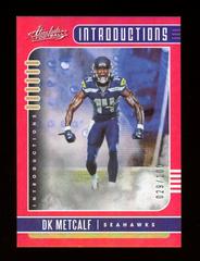 DK Metcalf [Spectrum Red] #7 Football Cards 2019 Panini Absolute Introductions Prices