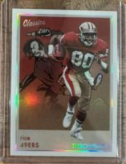 Jerry Rice Football Cards 2022 Panini Classics Team Colors Throwback Edition Prices