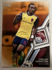 Marlon Hairston [Orange] #8 Soccer Cards 2018 Topps MLS Prices
