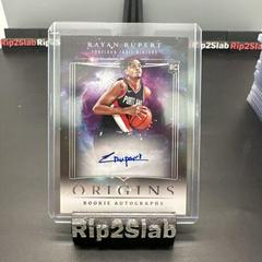 Rayan Rupert #24 Basketball Cards 2023 Panini Origins Rookie Autograph Prices