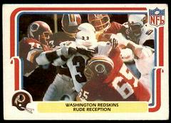Washington Redskins [Rude Reception] #56 Football Cards 1980 Fleer Team Action Prices