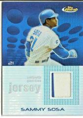 Sammy Sosa [Jersey] #102 Baseball Cards 2004 Finest Prices