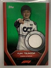 Yuki Tsunoda [Green] #F1RL-YTI Racing Cards 2022 Topps Formula 1 F1 Relics Prices