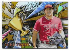 Mike Trout [Gold] #RL-3 Baseball Cards 2022 Stadium Club Chrome Trophy Hunters Prices