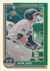 Gavin Cross [Hobby Longevity Holo Blue] Baseball Cards 2022 Panini Stars & Stripes USA Prices