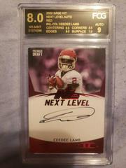 Ceedee Lamb [Red] #NL-CDL Football Cards 2020 Sage Hit Next Level Signatures Prices