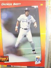 George Brett #115 Baseball Cards 1992 Panini Donruss Triple Play Prices