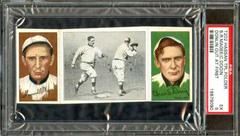 S. R. Magee, C. Dooin [Donlin Out at First] Baseball Cards 1912 T202 Hassan Triple Folder Prices