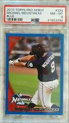 Michael Moustakas [Blue] #334 Baseball Cards 2010 Topps Pro Debut Prices