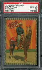 Nolan Ryan [On Horse] Baseball Cards 1993 Whataburger Nolan Ryan Prices