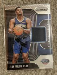 Zion Williamson Basketball Cards 2019 Panini Prizm Sensational Swatches Prices