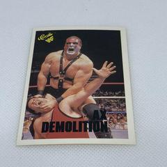 Demolition Wrestling Cards 1989 Classic WWF Prices