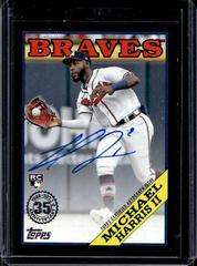 Michael Harris II [Series 1 Black] Baseball Cards 2023 Topps Silver Pack 1988 35th Anniversary Autographs Prices