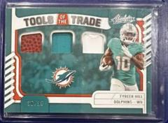 Tyreek Hill #TTT-17 Football Cards 2022 Panini Absolute Tools of the Trade Triple Prices