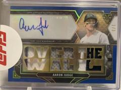 Aaron Judge [Sapphire] #TTAR-AJU2 Baseball Cards 2022 Topps Triple Threads Autograph Relic Prices