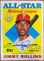 Jimmy Rollins Baseball Cards 2023 Topps Update 1988 All Stars Autographs Prices