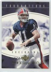 Drew Bledsoe [Exclusive Gold] #12 Football Cards 2004 Upper Deck Foundations Prices