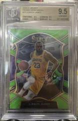 LeBron James [Neon Green Prizm] #23 Basketball Cards 2020 Panini Select Prices