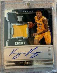 Kyle Kuzma [Jersey Autograph] #148 Basketball Cards 2017 Panini Dominion Prices