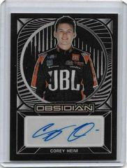 Corey Heim #OS-CH Racing Cards 2022 Panini Chronicles Nascar Obsidian Signatures Prices
