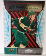 Kirill Kaprizov [Red] #RFX-15 Hockey Cards 2021 SPx Radiance FX Prices