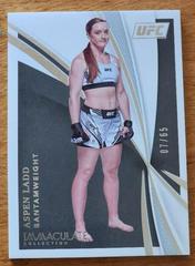 Aspen Ladd Ufc Cards 2021 Panini Immaculate UFC Prices