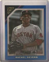 Rafael Devers [Blue] #3 Baseball Cards 2022 Topps Gallery Prices