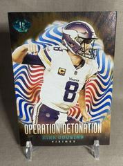 Kirk Cousins [Red Blue] #10 Football Cards 2023 Panini Illusions Operation Detonation Prices