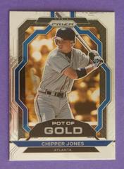 Chipper Jones Baseball Cards 2023 Panini Prizm Pot of Gold Prices